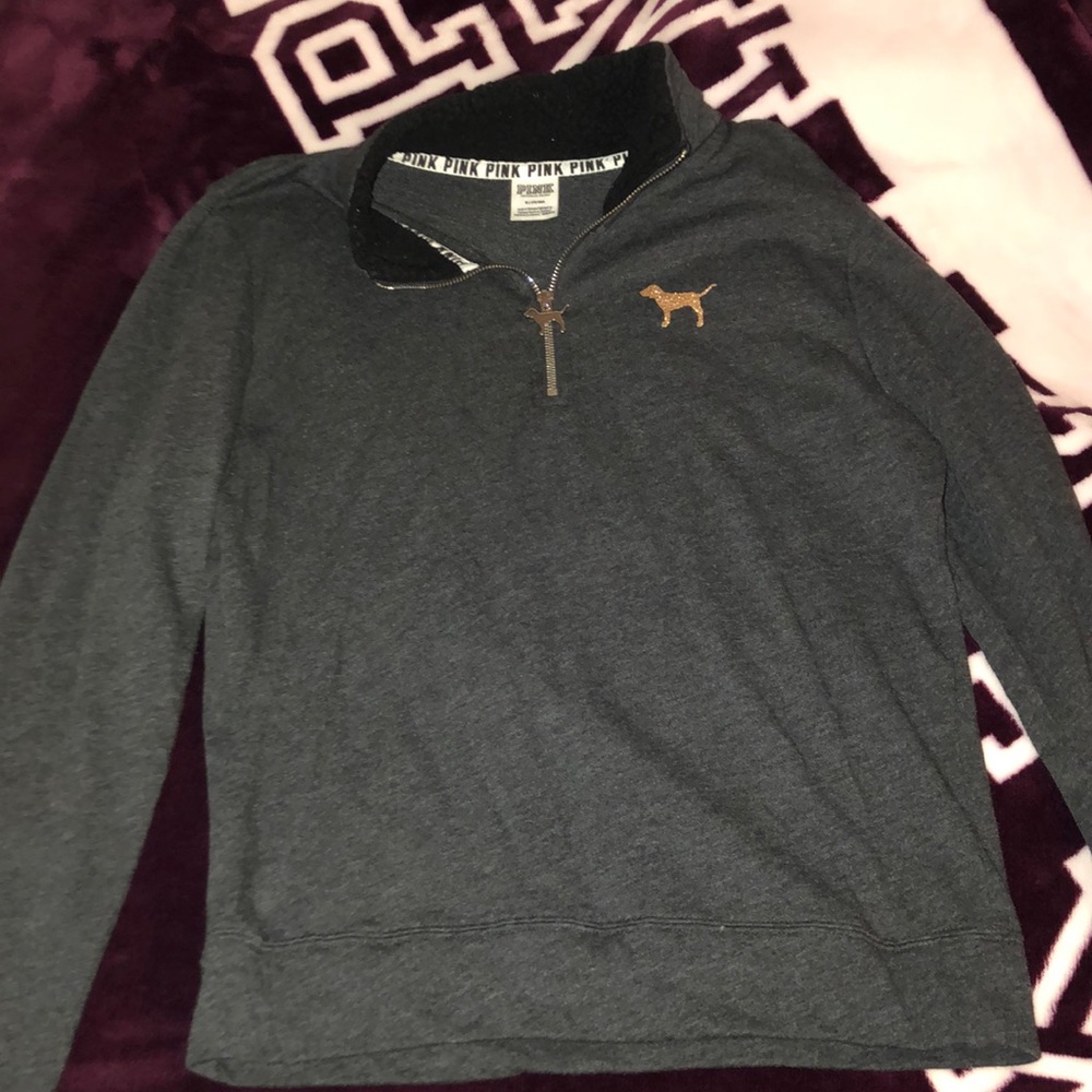 Victoria’s Secret PINK Quarter Zip Pullover
